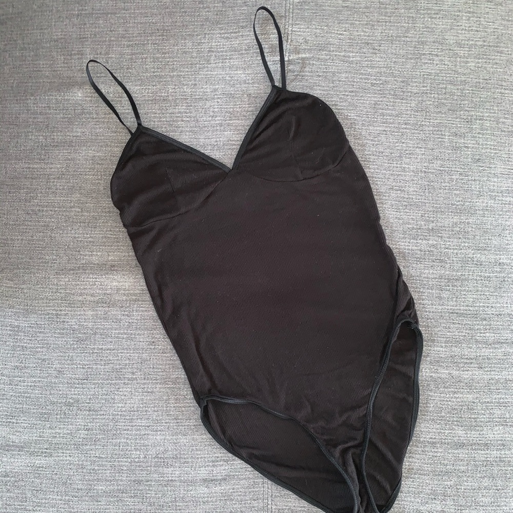 American apparel black body suit.